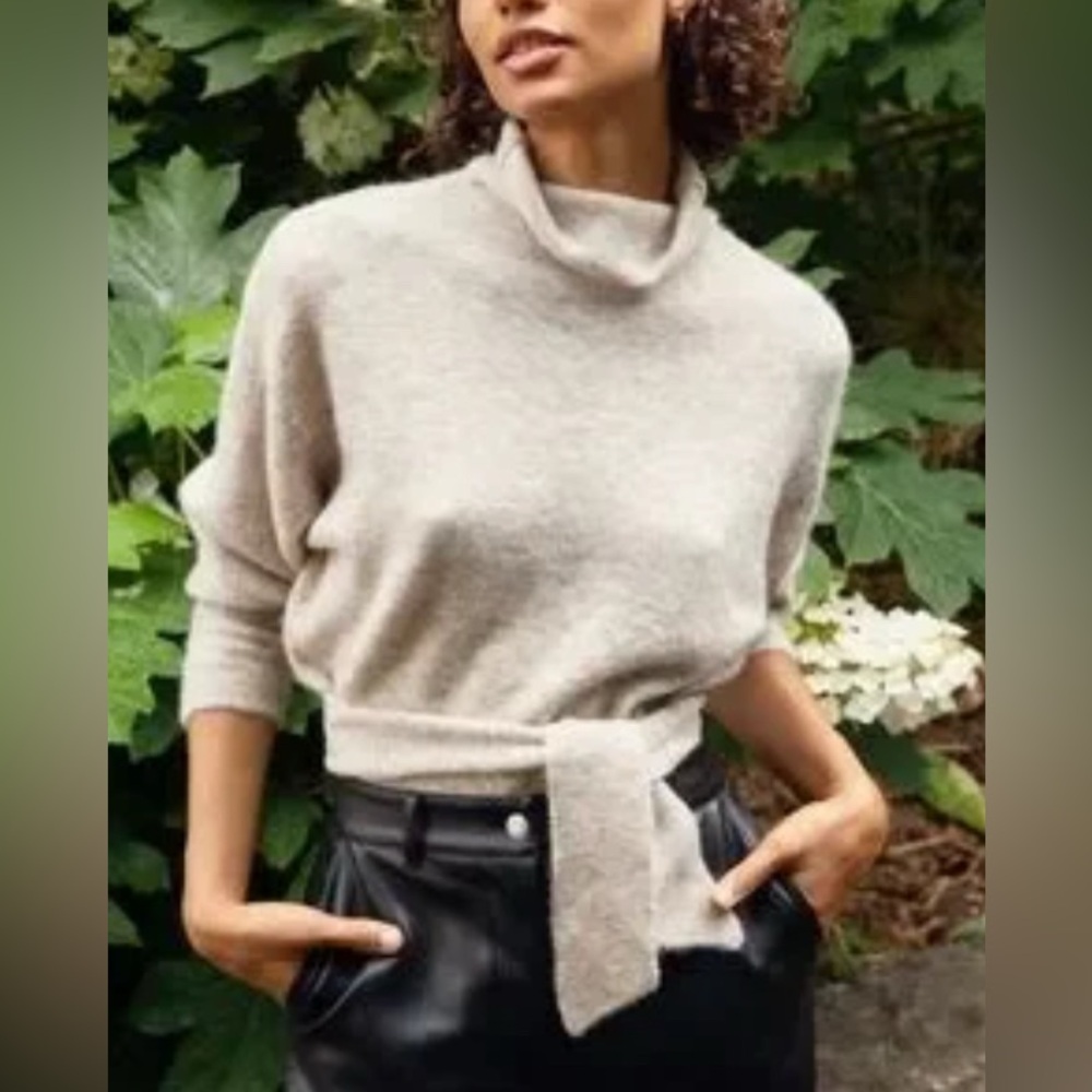 NWT Wilfred Lorin sweater Heather birch - Sz. Small